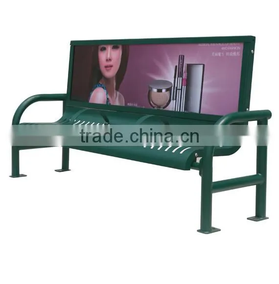 Steel Advertisement Bench photo-3