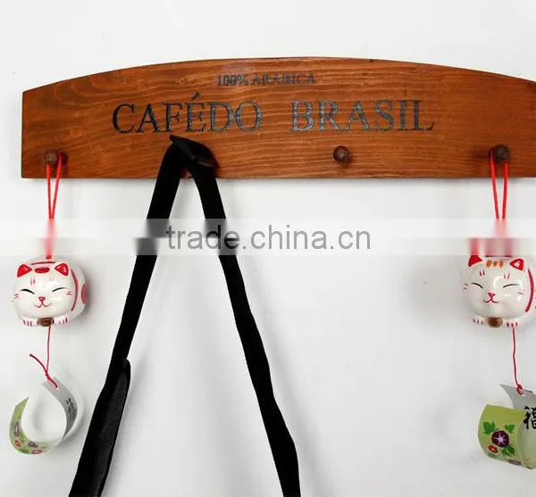 Brown Zakka Wooden Wall Hanging photo-2