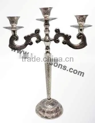 Candle Holders Nickel Plated Candelabras Sale photo-2