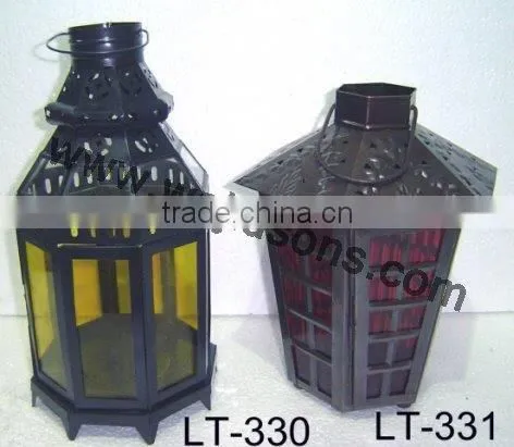 Antique Metal Candle Lanterns photo-4