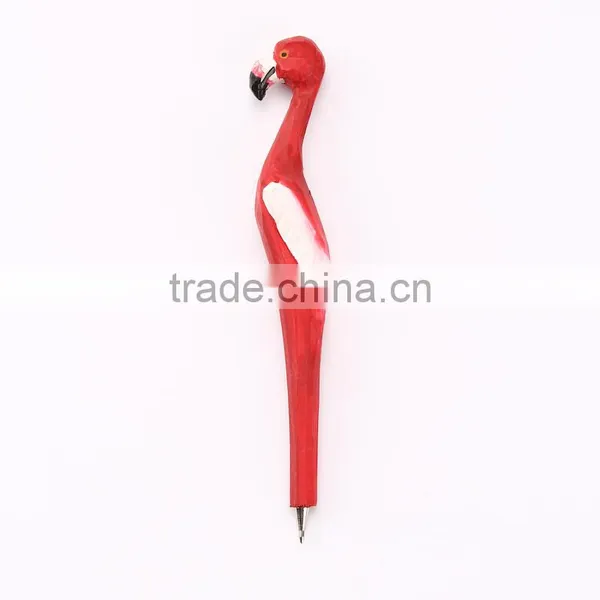 Novelty Wooden Hand Craft Animal Ballpoint Pen, Creative Wooden Craft Animal Ball Pen photo-3
