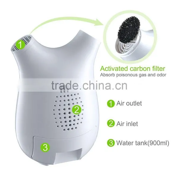 40W Semiconductor Dehumidifier 900ml Air Dryer Moisture Absorber 451611 photo-3