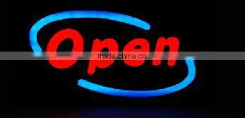 Open Sign! Flash Led Sign,full Color Change ,remote Contro Sign Board Samples for Anywhere Make a Prompt photo-3