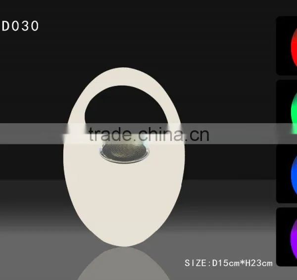 LED Bluetooth Speaker Changing Colorful Light/ LED Bluetooth Speaker l With Remote Controller photo-2