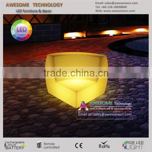 Luxury Night Club Illuminated Led Sofa Set Design photo-2