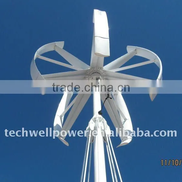 TECHMLV3KW/5KW MAGLEV Vertical Axis Wind Turbine photo-5