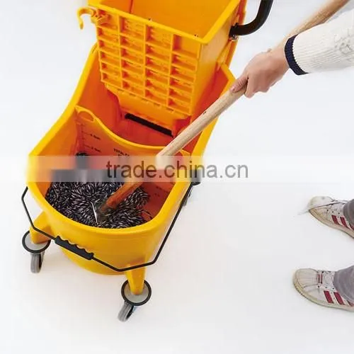Any Color You Want Yellow Wringer Bucket ,mop Bucket With Wringer,plastic Bucket With Handle33L photo-4