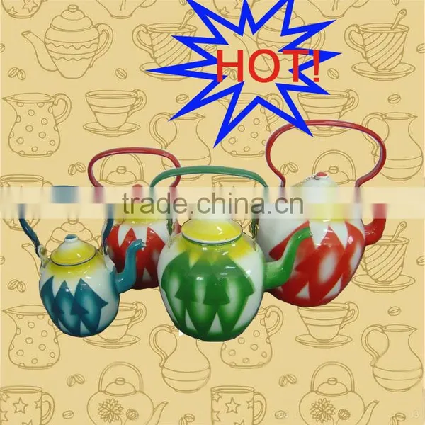 High Quality Tea Pot Water Enamel Kettle in Middle East Market photo-5
