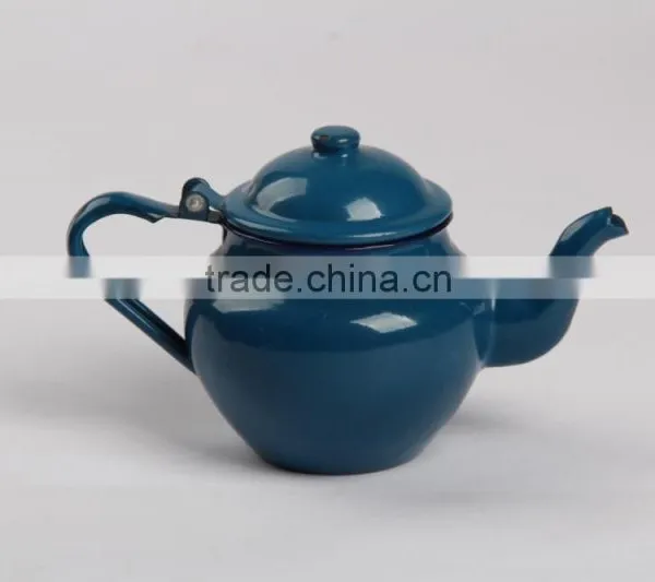 Hot Sale 9-14cm Enamel Small Tea Kettle Enamel Tea Pot photo-4