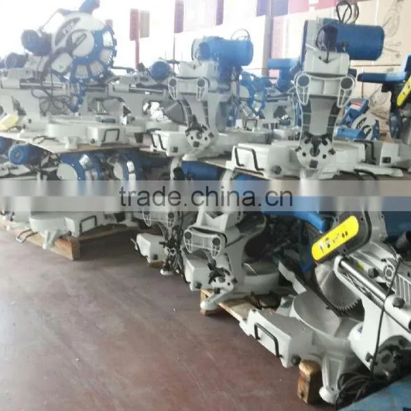 Mitre Saw, Wood Saw, Aluminum Saw 2000W, Belt Driver Sliding Saw photo-3