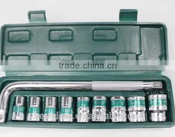 Berrylion 10pcs Socket Set L Curved Rod With Socket Set photo-6