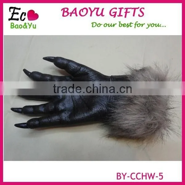 Halloween Gifts , Gloves Of Halloween Costume Party Prop ,Imitation Wolf Gloves photo-3