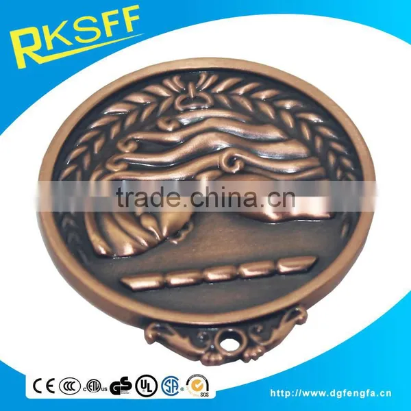 Manufacturers China Medal ,plating Red Copper Medal photo-6