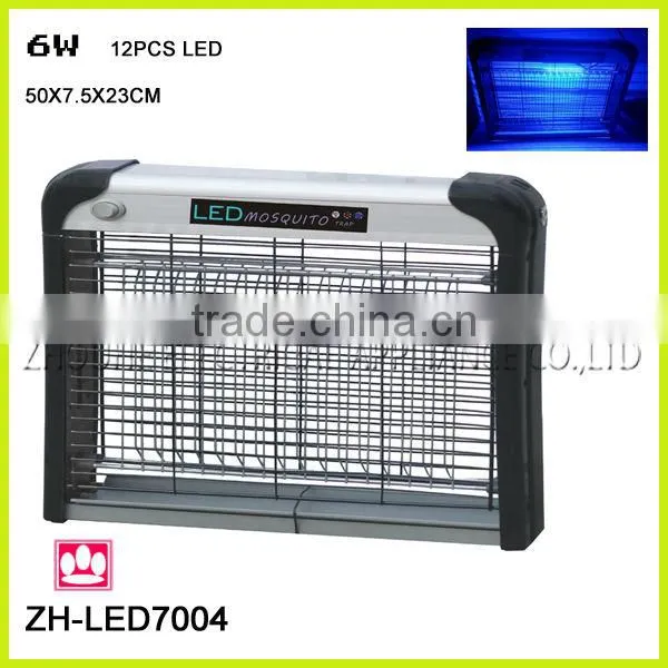 12PCS LED 6W Purple Light Electric Mosquito Catcher Mosquito Trap