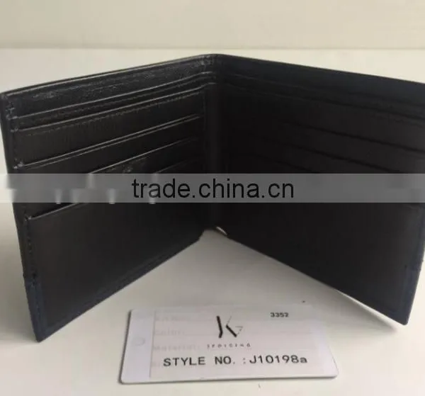 New Style Wallet Genuine Cowhide Leather Wallet Classical Style Wallet Men's Genuine Leather Wallet Money Bag photo-2