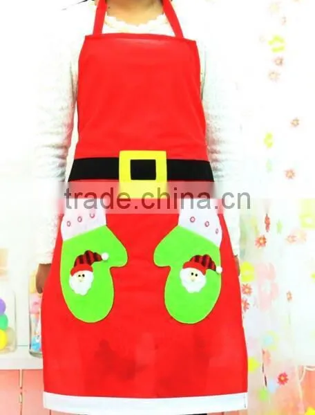 OEM Wholesale Christmas Digital Printing Aprons With Your Logo photo-3