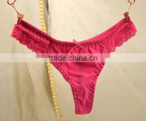 Young Girls Sexy Underwear/sexy Thong Underwear Cotton/lace photo-2