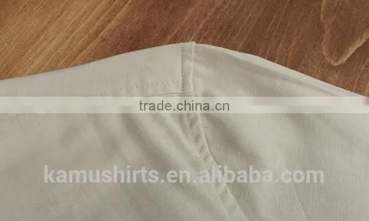 2016 Men's Long Sleeve Dress Shirt , Linen Shirts photo-4
