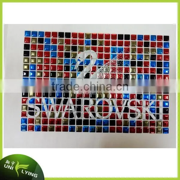 Beautiful Nailhead Laser Cut Metal Hotfix On Garment photo-5