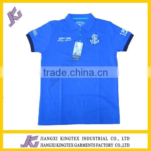 Wholesale Cloth Factory Men's Plain Custom Embroidery High Quality 100% Cotton Men's Polo Shirts photo-5