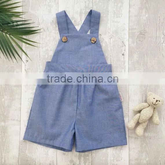 Pinafore Style Baby Boys Clothes Summer Romper Bubble Kids Clothes Boys photo-3