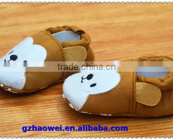 Cheap Monkey Face Embroidered Baby Booties photo-6