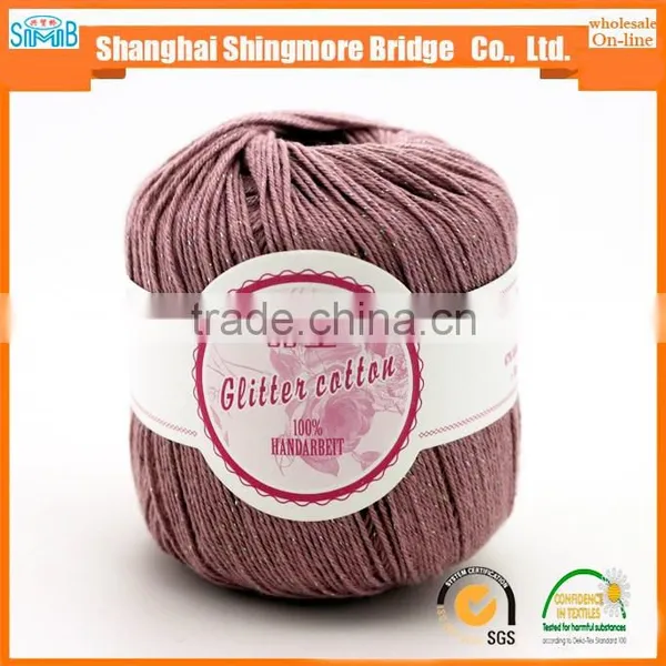 China Fancy Yarn Factory Cheap Wholesale Acylic Cotton Blend Yarn, Knitting Craft Cotton Yarn photo-5