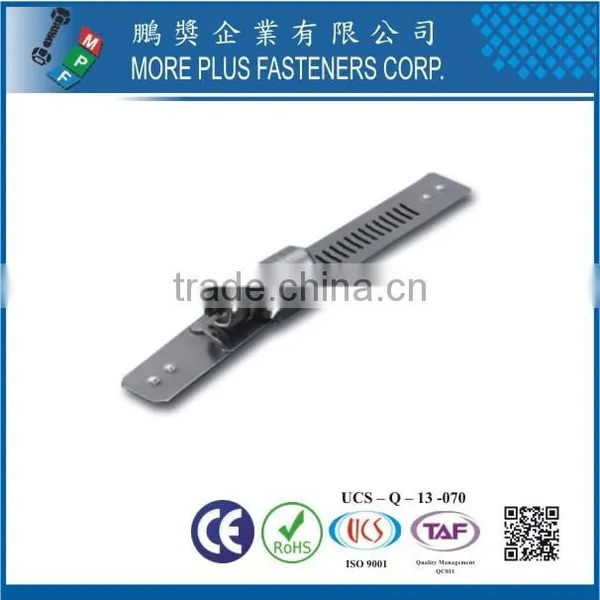 Made in Taiwan Stainless Steel High Pressure Hydraulic Hose Clamp Accessories Schlauchklemmen Hose Clamp photo-3