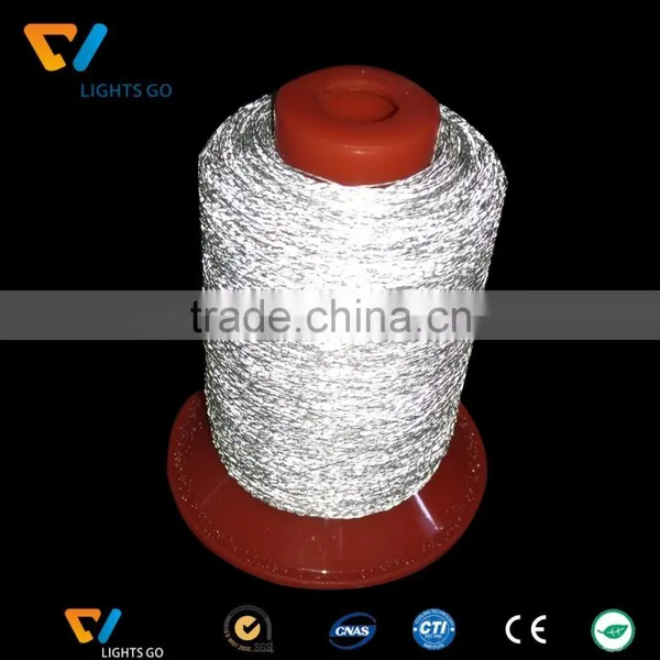 Glow in the Dark Poly Star Fabric Dye Yarn Embroidery Thread for Knitting photo-4