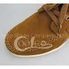 Topstitched Nubuck Leather Men Casual Shoes China photo-2