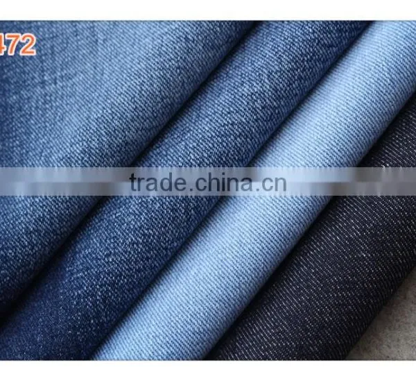 B2472 Hot Sale Rigid Denim Fabric Suit for Man photo-2