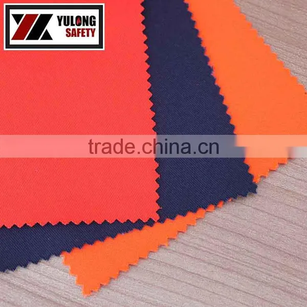 100%cotton EN11612 200g Twill Flame Proof Fabric For Garment photo-3