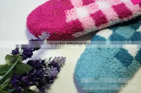 Hot Sale Microfiber Antiskid Socks Slipper Socks photo-6