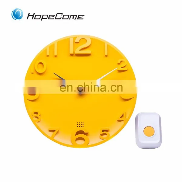 Wireless Doorbell Clock