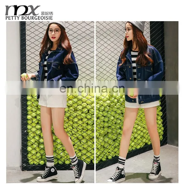 2016 Latest Design Women Clothes Denim Jacket Woman