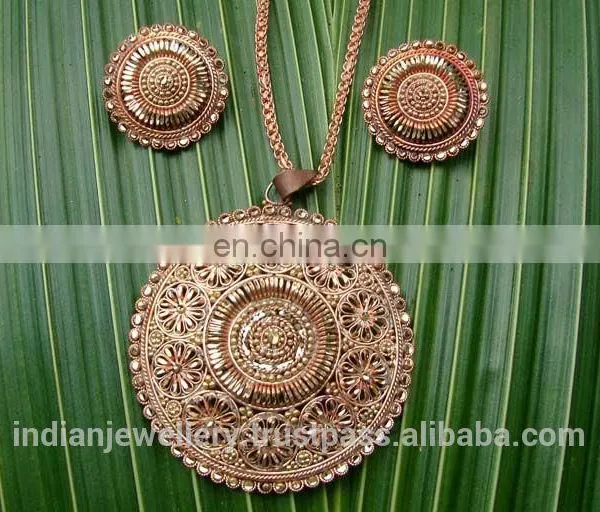 Copper Jewelry Pendants, Custom Copper Jewellery Designs Manufacturer photo-2