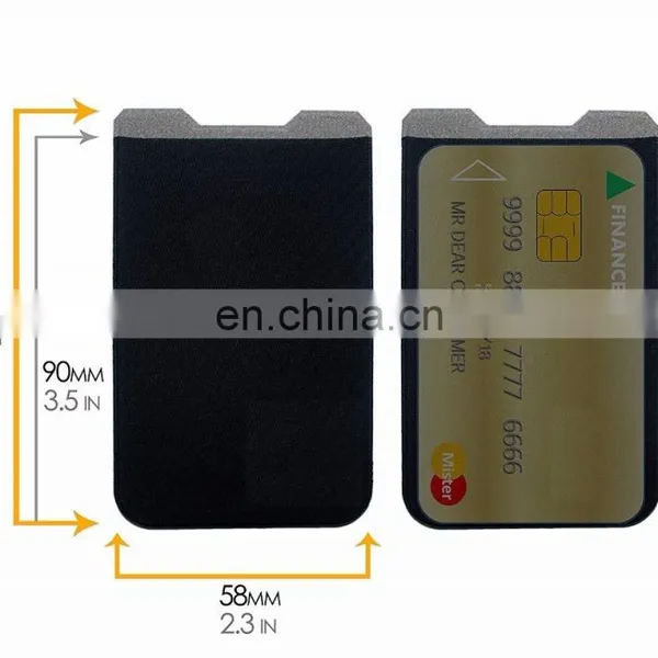 Universal Lycra Adhesive Phone Wallet photo-2