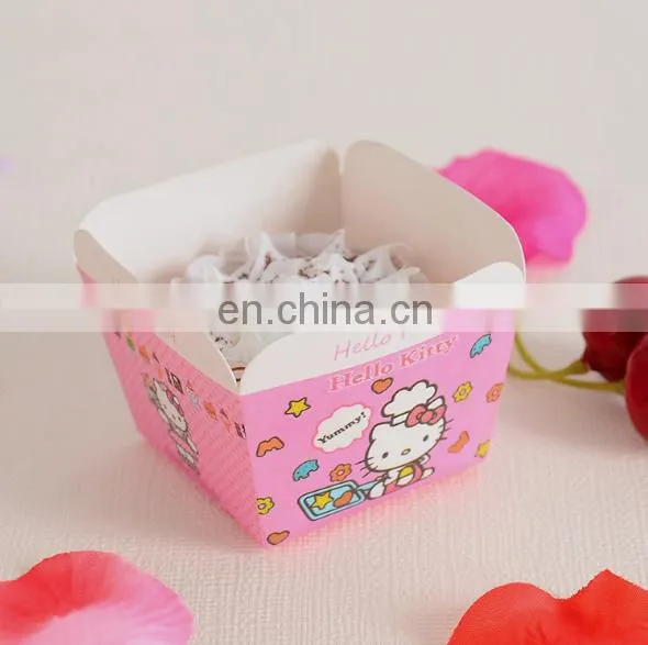 Rectangular Paper Baking Cups Square Dessert Cups photo-2