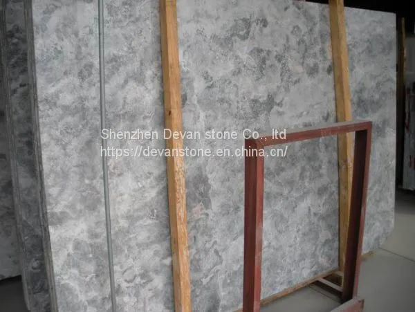 Hot Selling Silver Mink Marble Slabs & Floor Tiles for Bathroom photo-3