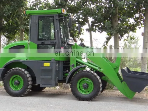 1.2ton 4 Wheel Drive,12-6.5 Tire Small Hydraulic Wheel Loader photo-2