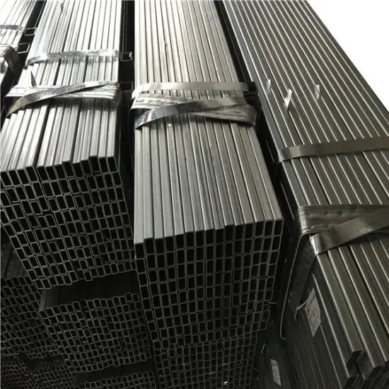 China Supplier High Standard Welded Black Carbon Square Rectangular Steel Pipe and Tube photo-5