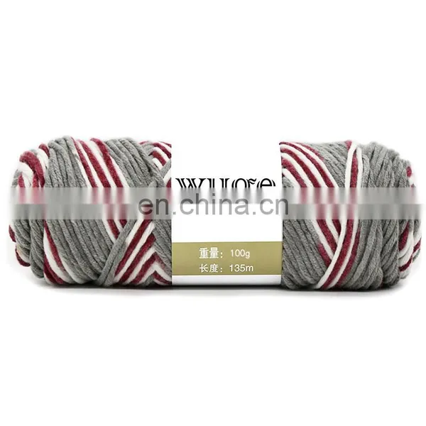 Hot Sale Colorful Crochet Cotton Yarn Acrylic for Knitting Clothes photo-2