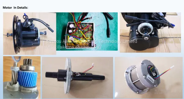 Tongsheng TSDZ 36V/48V 350W Middle Motor Drive System With Torque Sensor Integrated photo-2
