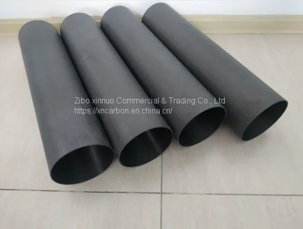 140mm 5.51 Inch Outer Diameter Low Intertia Carbon Fiber Shaft for Guide Roller photo-4