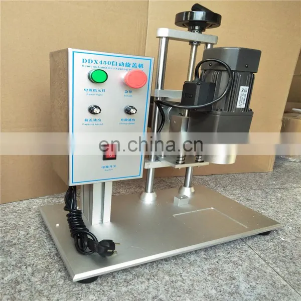 Shanghai Joygoal Semi-automatic Capping Machine for Round Bottle