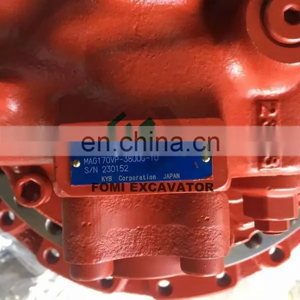 High Quality KYB MAG170VP-3800G-10 Travel Motor, MAG170VP-3800G-10 Final Drive Assy For Excavator SY215 SK200-8 photo-2