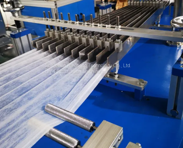 Automatic Nonwoven Cap Making Machine Medical Disposable Head Cover Macking Machine photo-2