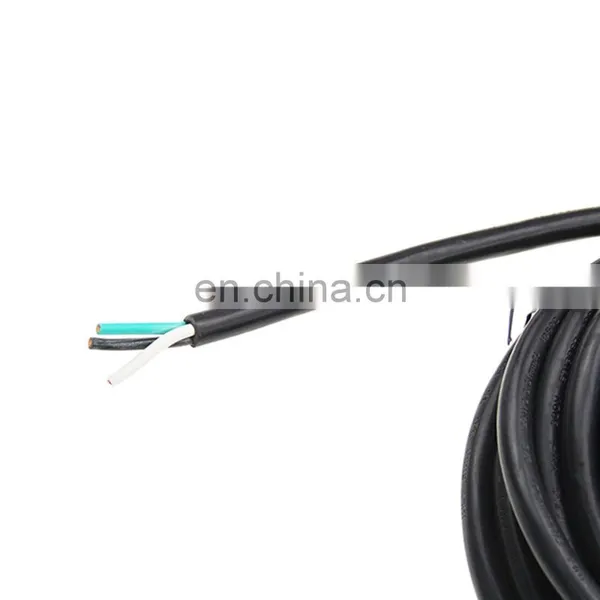 277V Power Cord One End With 3PIN Angle Plug 7-15P Extension 3 Prong Power Cord photo-2