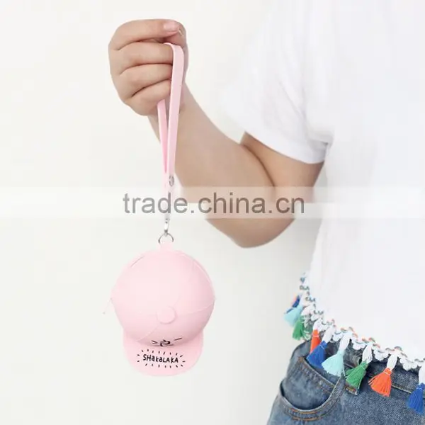 Hot! Packs of Silicone Cute Cartoon Candy Colored Baseball Cap Coin Pocket Mini Cap Bag Coin Purse Supplier's Choice photo-4
