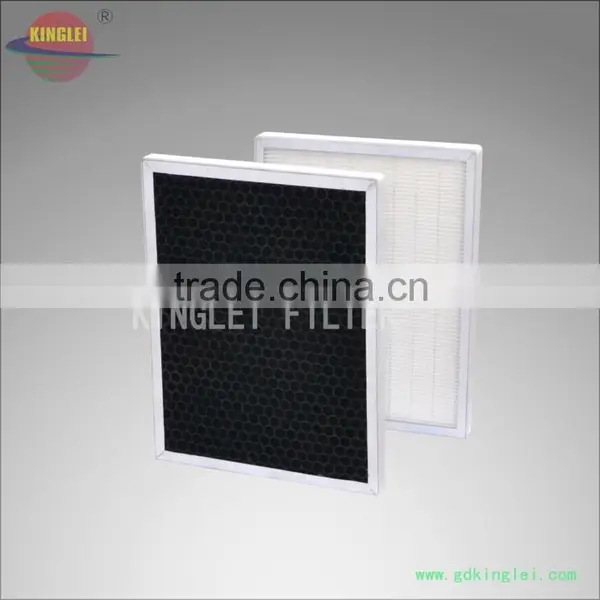 High Efficiency Mesh Air Purifier Activated Carbon Filter photo-2